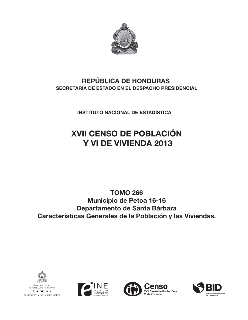 Xvii Censo De Población Y Vi De Vivienda 2013