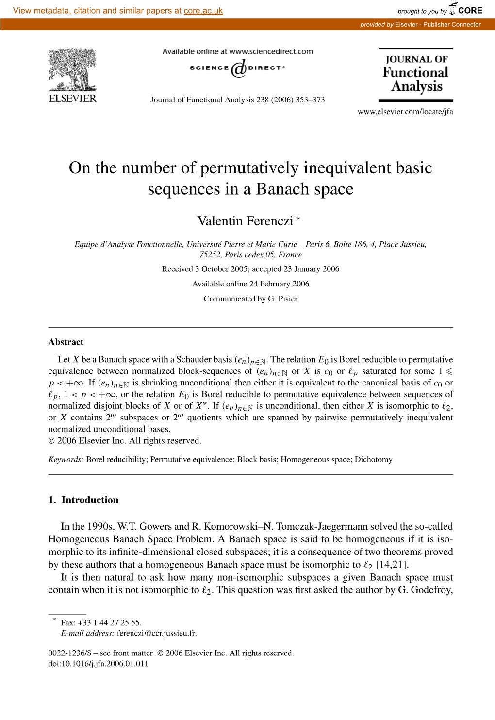 On the Number of Permutatively Inequivalent Basic Sequences in a Banach Space