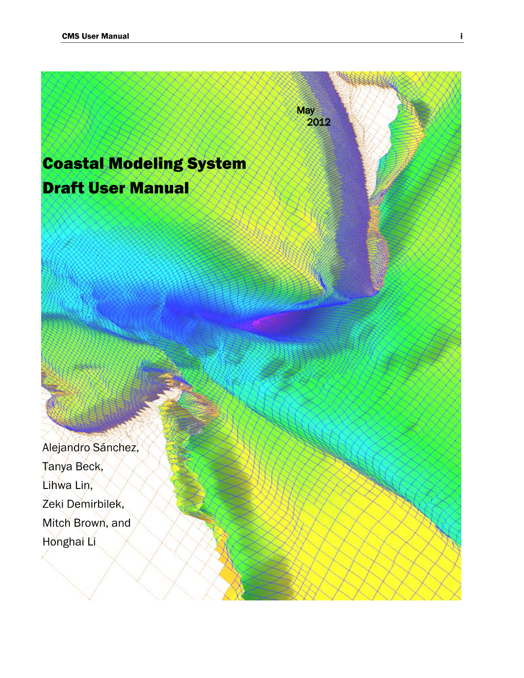 Coastal Modeling System Draft User Manual