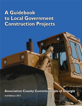 A Guide to Local Government Construction Projects