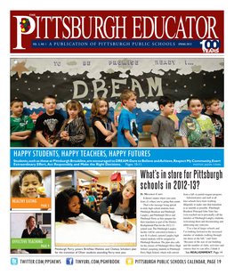What's in Store for Pittsburgh Schools in 2012-13?