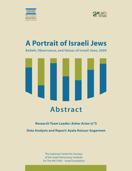A Portrait of Israeli Jews Abstract