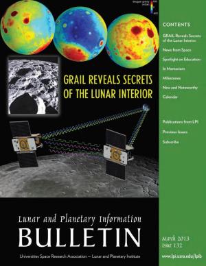 GRAIL Reveals Secrets of the Lunar Interior