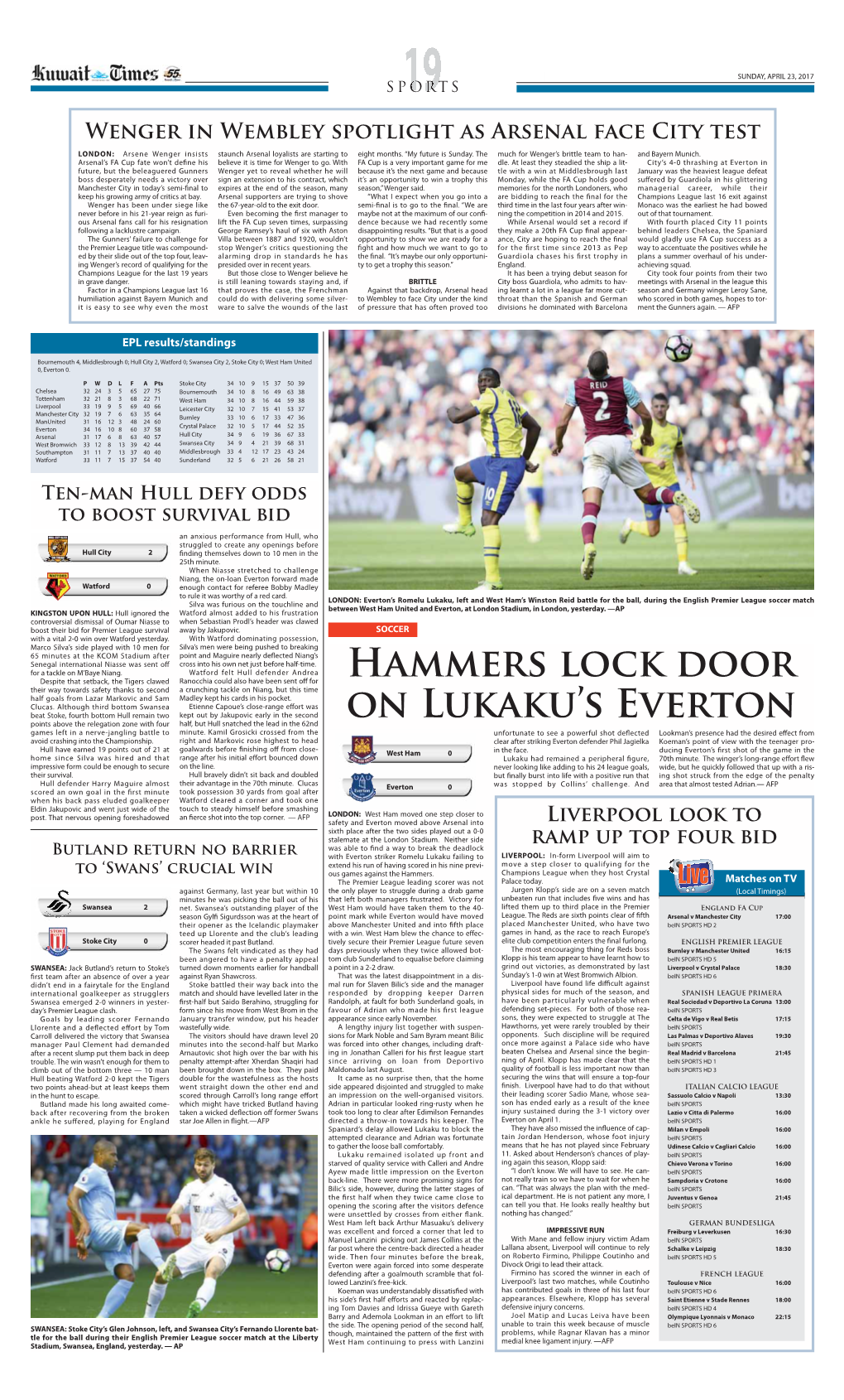 Hammers Lock Door on Lukaku's Everton