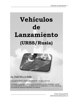 Vehículos De Lanzamiento (URSS/Rusia)