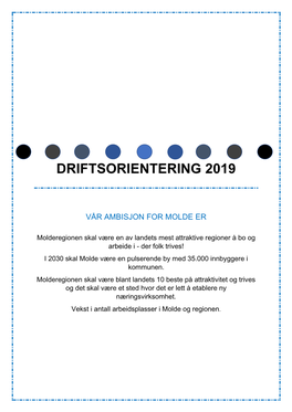 Driftsorientering 2019