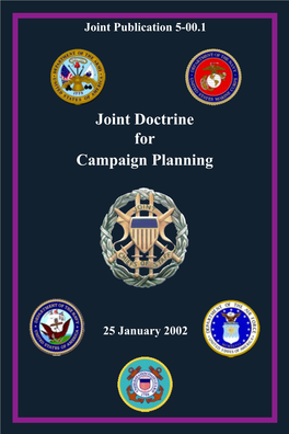 Joint Doctrine for Campaign Planning