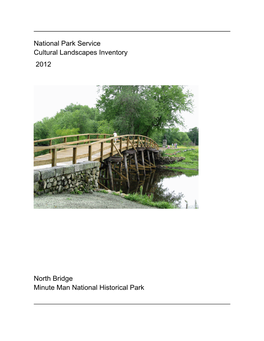 North Bridge, Minute Man National Historical Park