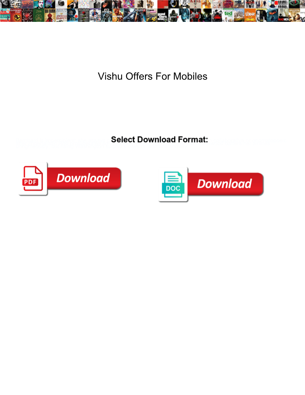 Vishu Offers for Mobiles