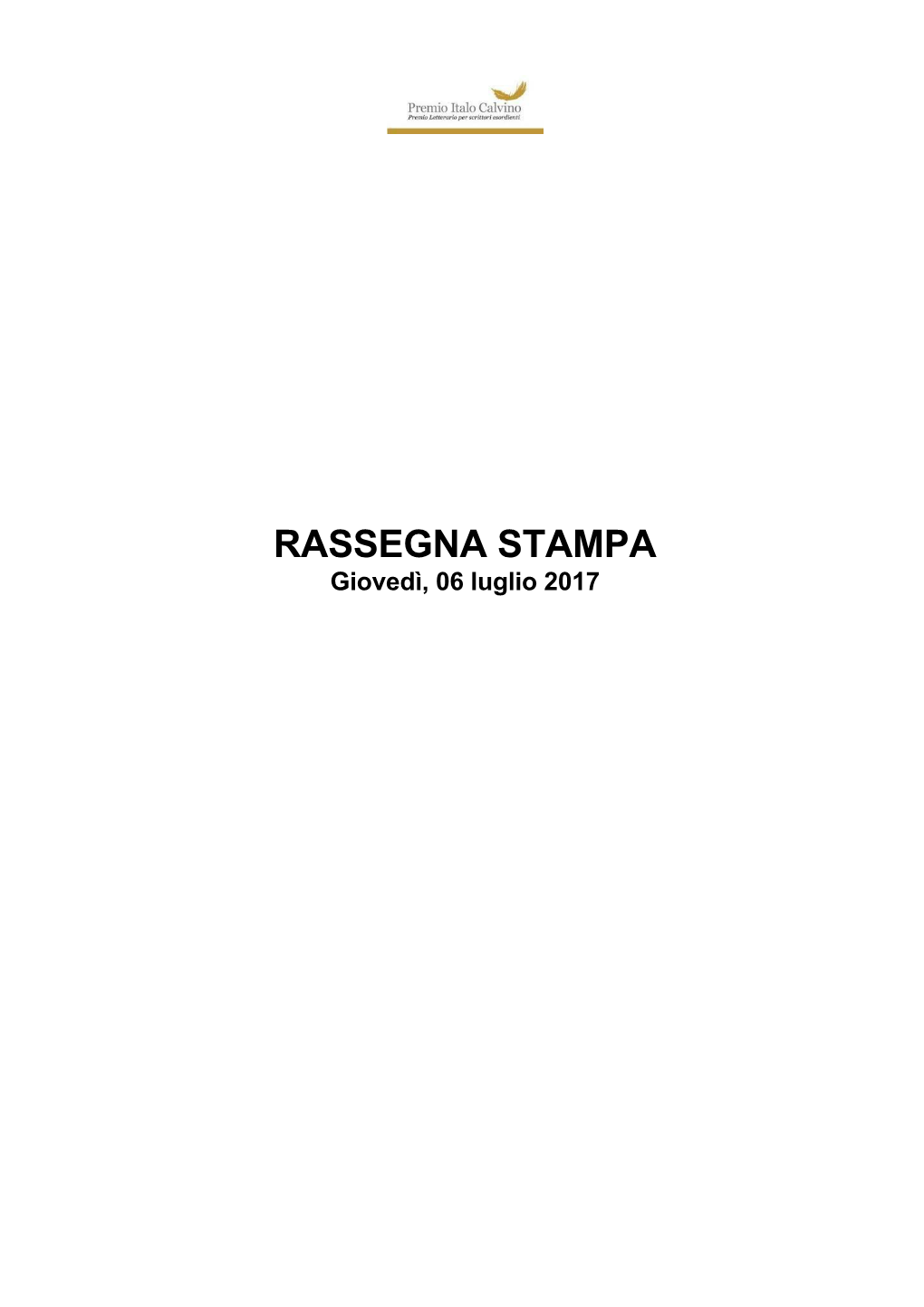 Rassegna Stampa Maggio 2017