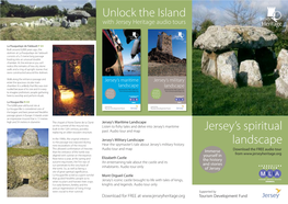 Jersey's Spiritual Landscape