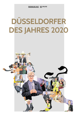 DÜSSELDORFER DES JAHRES 2020 RHEINISCHE POST Düsseldorfer Des Jahres 2020 MITTWOCH, 24