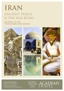 Ancient Persia & the Silk Road