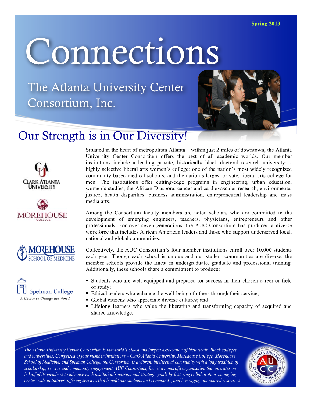 The Atlanta University Center Consortium, Inc