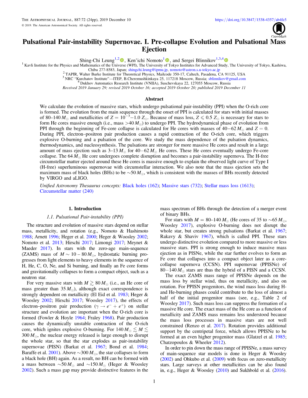 Pulsational Pair-Instability Supernovae. I. Pre-Collapse Evolution and Pulsational Mass Ejection