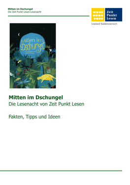 Mitten Im Dschungel Die Zeit Punkt Lesen-Lesenacht