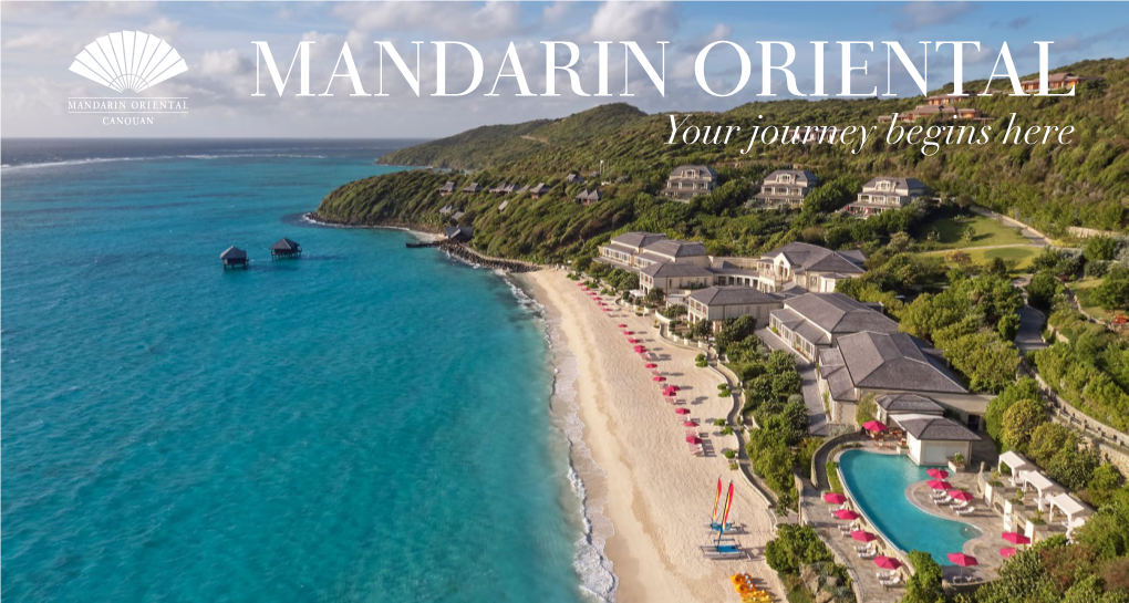 MANDARIN ORIENTAL Your Journey Begins Here CANOUAN