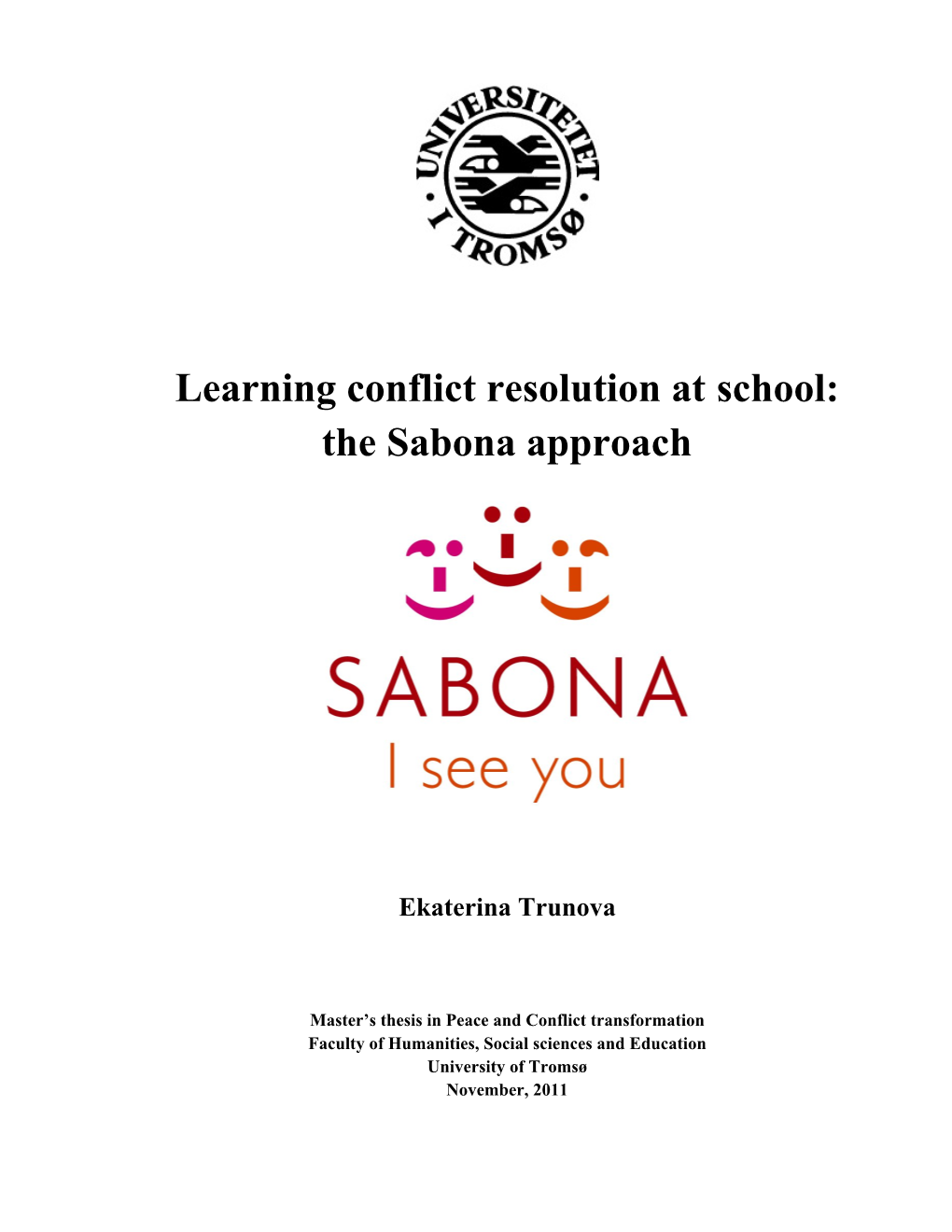 Sabona Approach