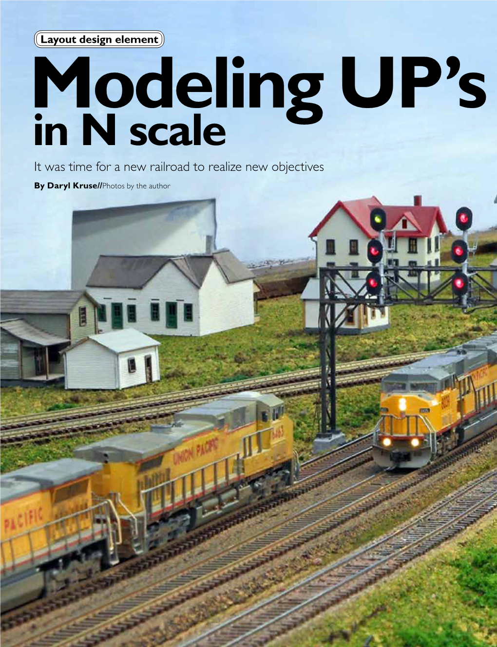 In N Scale It Was Time for a New Railroad to Realize New Objectives