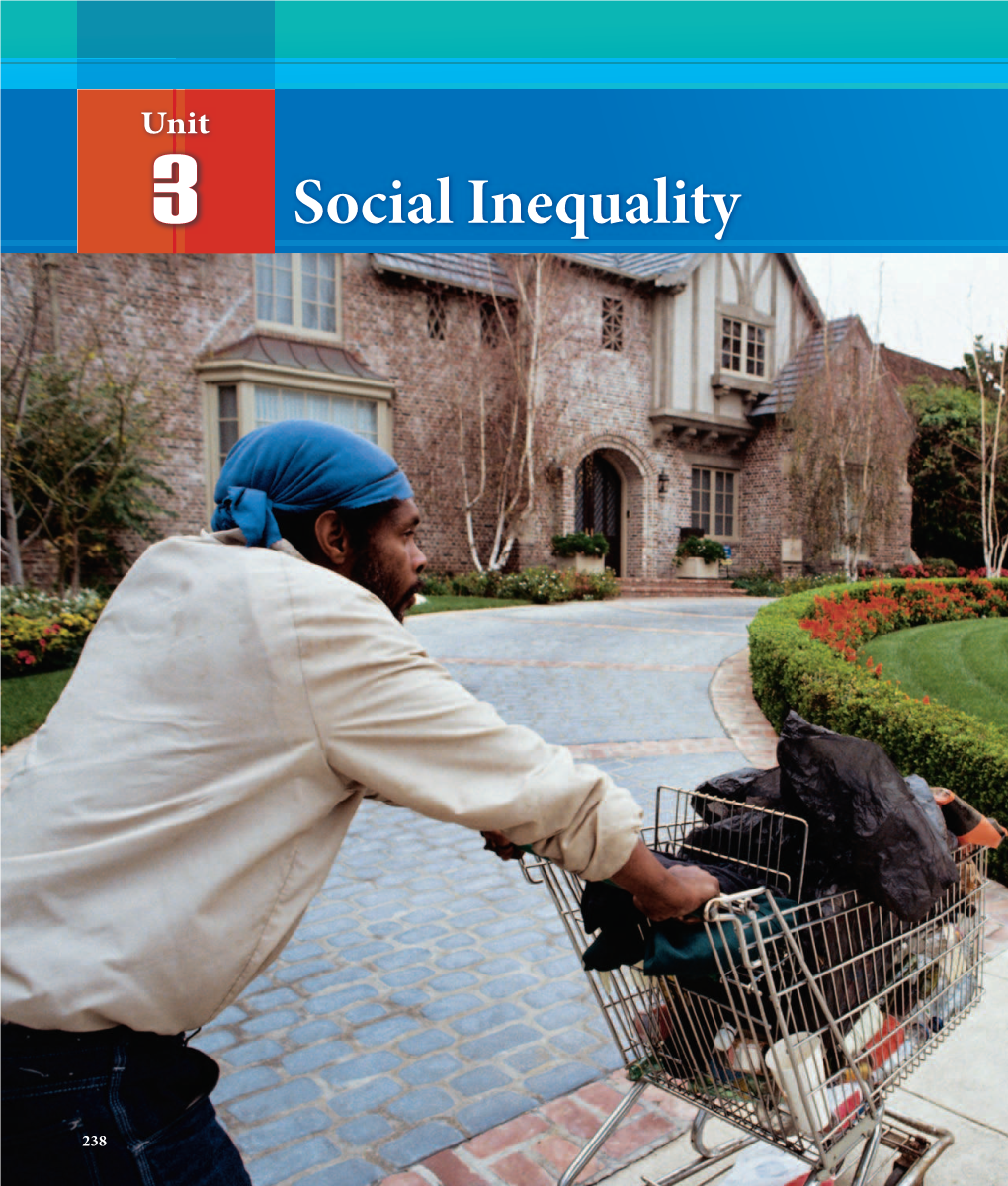 Chapter 8: Social Stratification