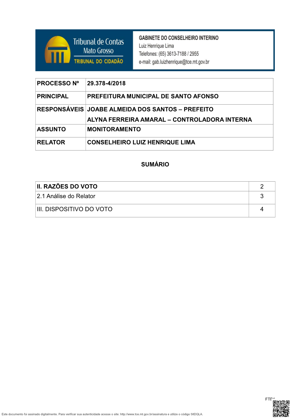 Processo Nº 29.378-4/2018 Principal Prefeitura