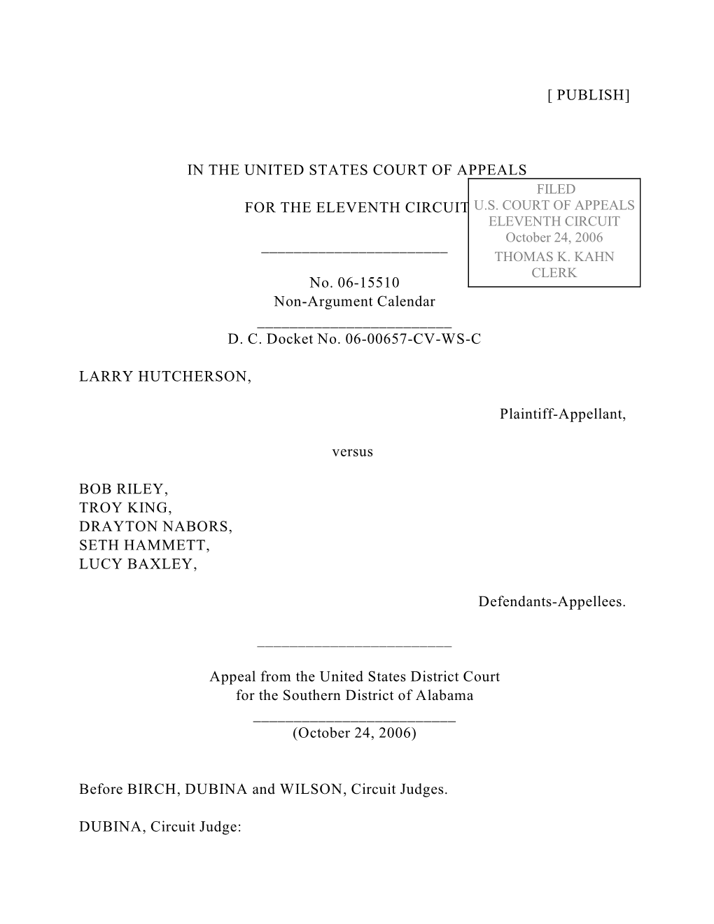 [ Publish] in the United States Court of Appeals for The