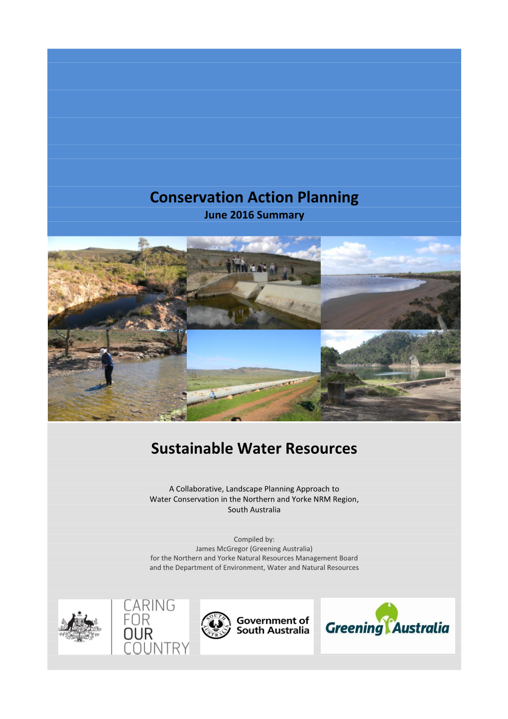 Conservation Action Planning Sustainable Water Resources