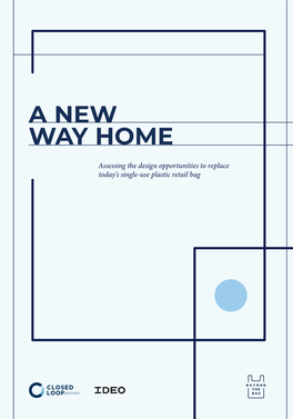 A New Way Home Report
