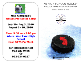 Mike Giampapa's Wessex Pro Soccer Camp July 30