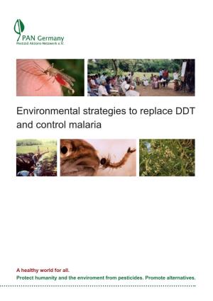 Environmental Strategies to Replace DDT and Control Malaria