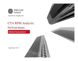 CTA RPM Analysis: Red-Purple Bypass Market Assessment