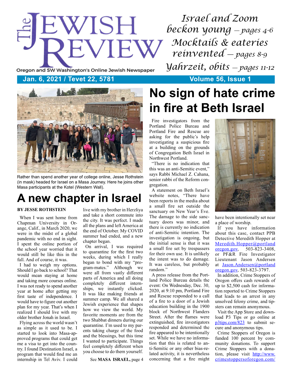 Jewish Review Jan