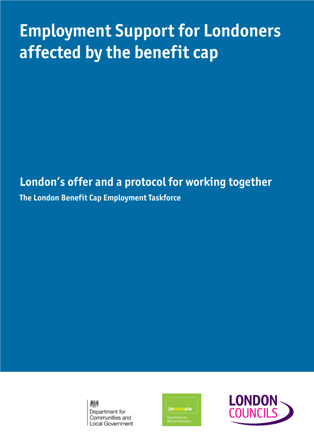 Employment Support for Londoners Affected by the Benefit Cap