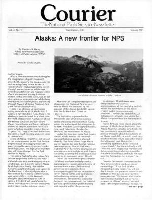 Courier: the National Park Service Newsletter