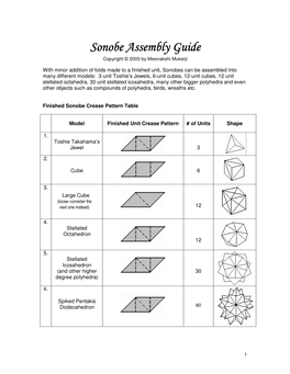 Sonobe Assembly Guide.Pdf
