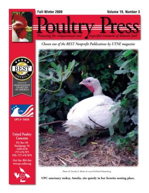 UPC Fall-Winter 2009 Poultry Press