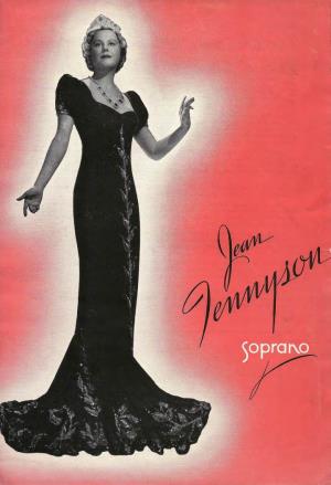 Eastman Theatre Program; Feb. 19, 1939; Jean Tennyson