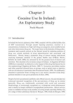 Cocaine Use in Ireland: an Exploratory Study