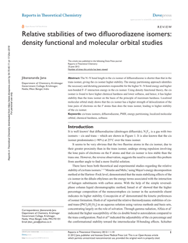 Density Functional and Molecular Orbital Studies