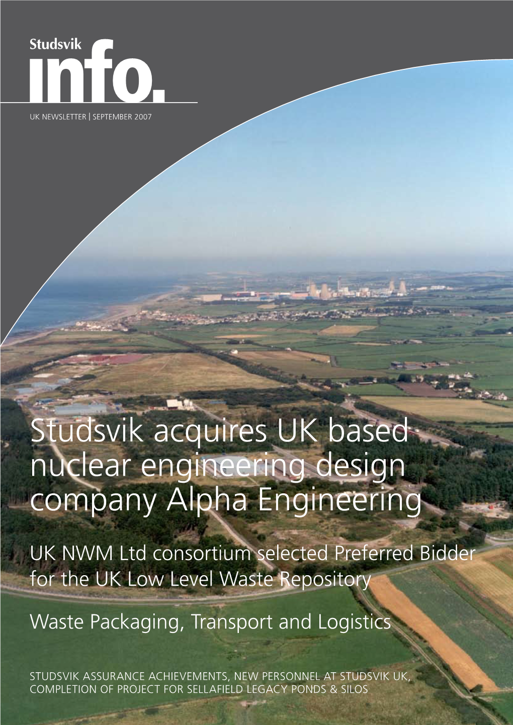 Studsvik Acquires UK Based Nuclear Engineering Design Company Alpha Engineering