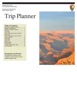 Online Trip Planner