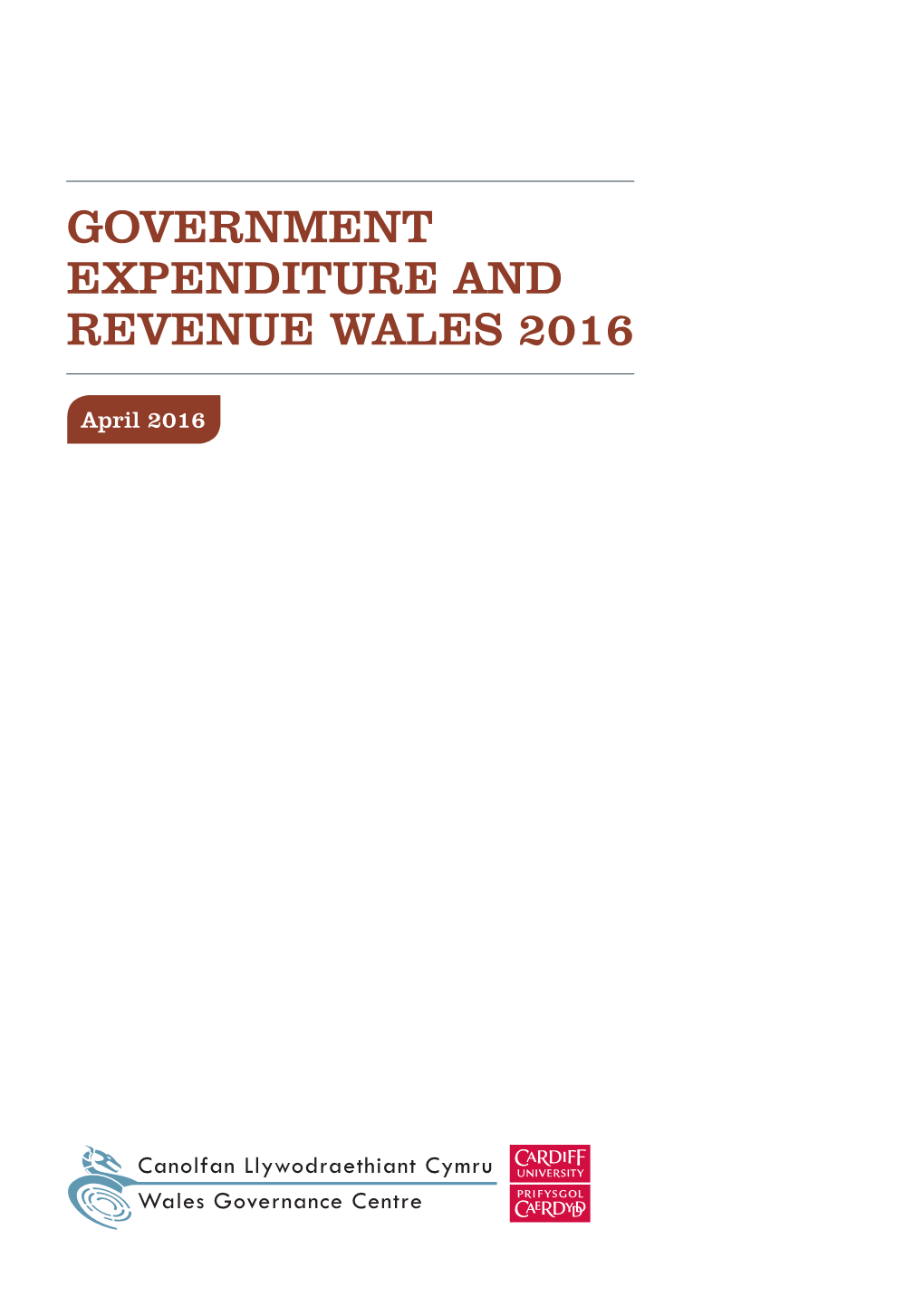 Government Expenditure and Revenue Wales 2016