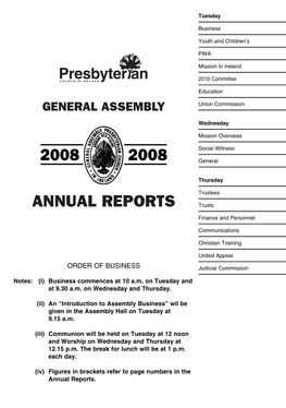 Annual Reports 2008 2008