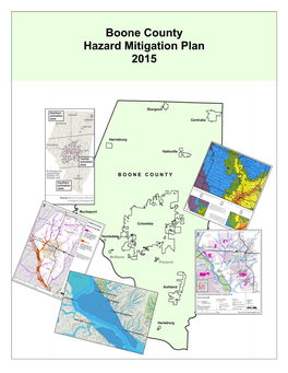Boone County Hazard Mitigation Plan 2015