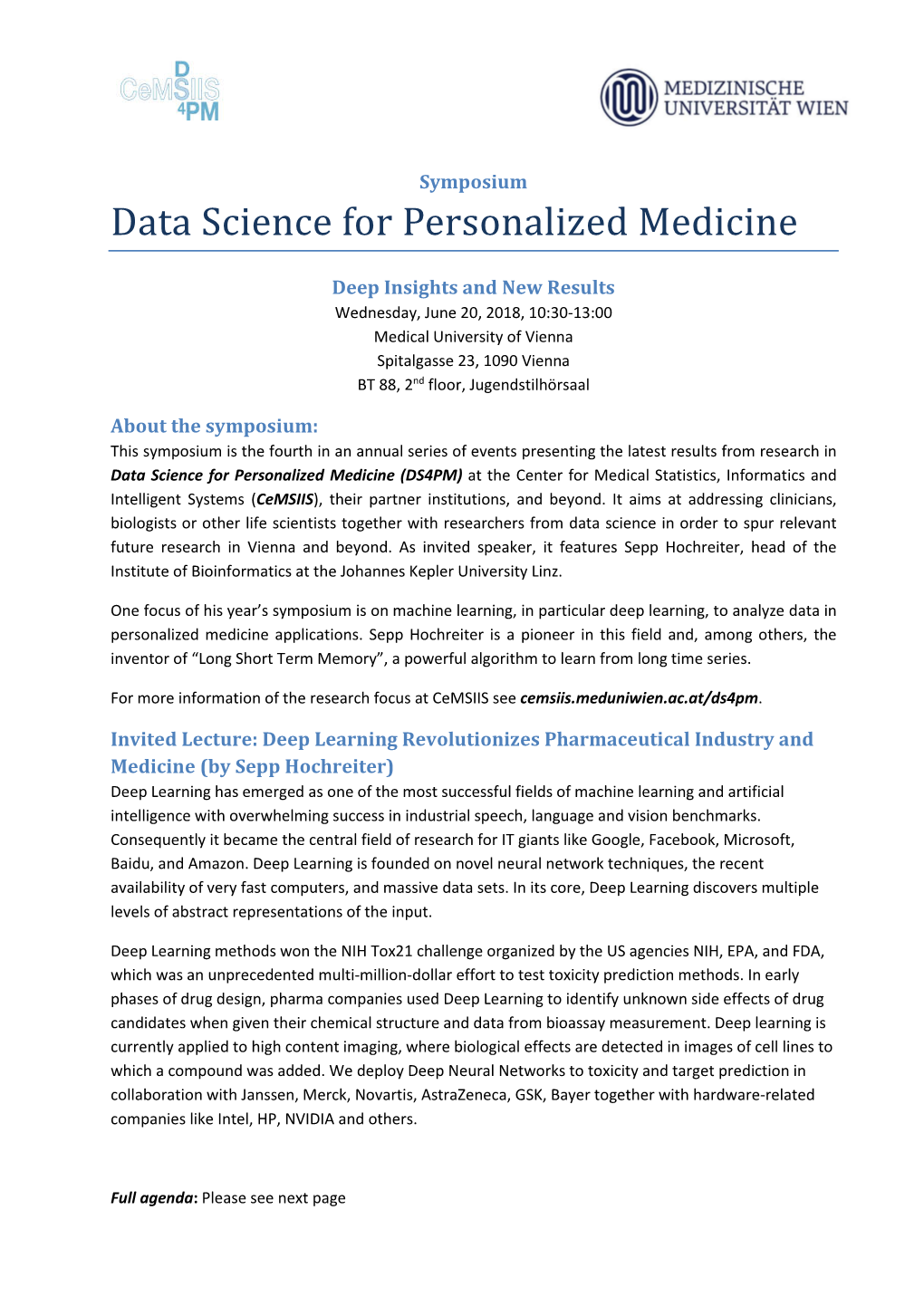 Data Science for Personalized Medicine