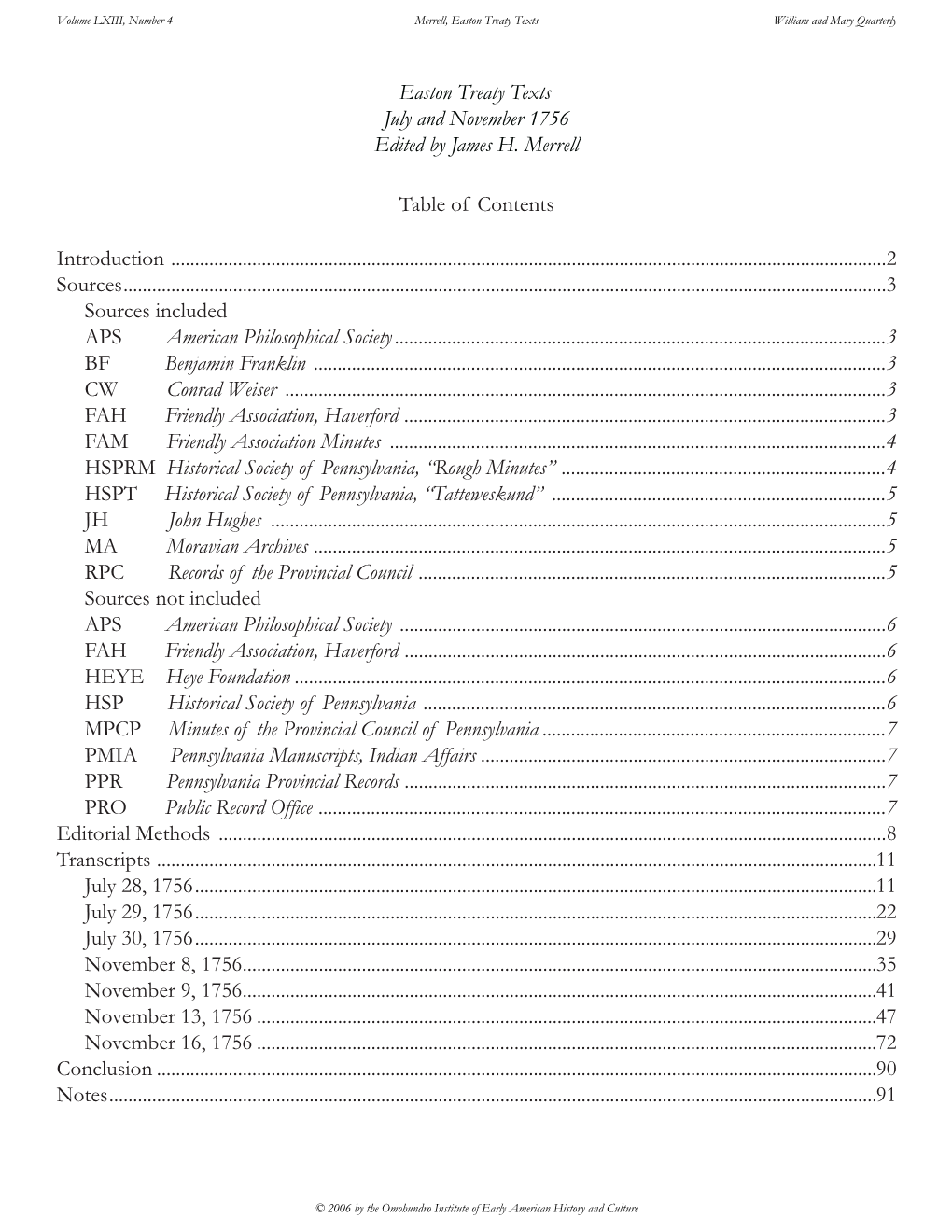 Table of Contents Introduction