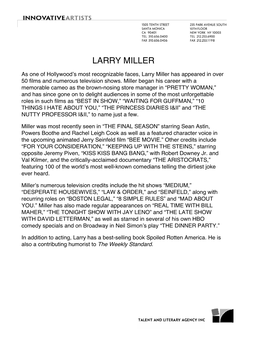 Larry Miller