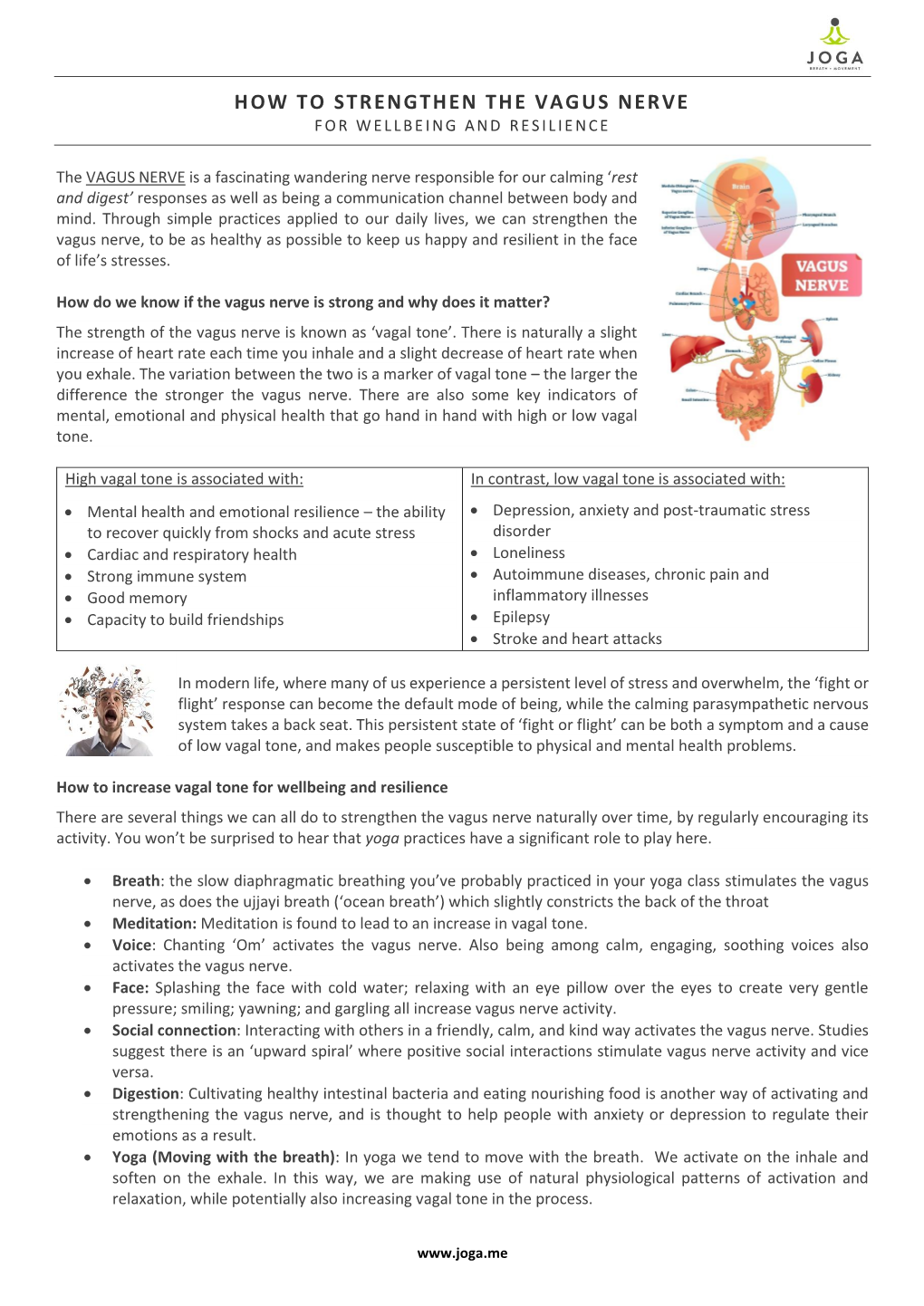 How to Strengthen the Vagus Nerve for Wellbeing and Resilience