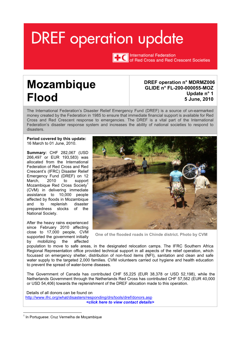 Mozambique Flood