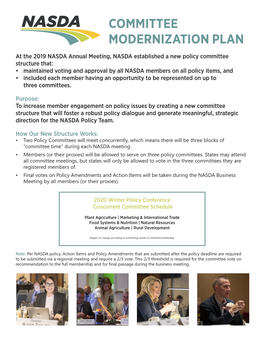 Committee Modernization Plan